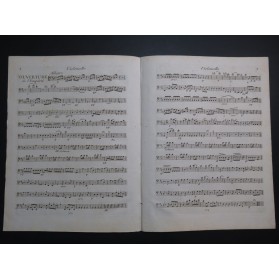 MÉHUL L'Irato ou l'Emporté Ouverture Violoncelle ca1810