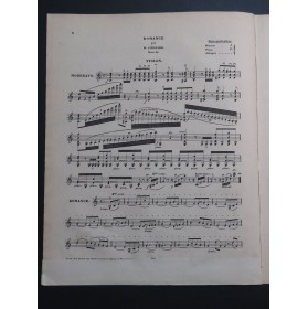 LEONARD H. Romance op 11 Violon XIXe