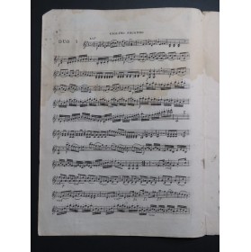 PLEYEL Ignace Six Duos 2e Livre B.513-518 2e Violon ca1790