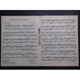 JOVÉS Manuel Buenos Aires Piano 1924