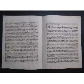 SACCHINI Antonio Air de Chimène Chant Piano ou Clavecin ca1800
