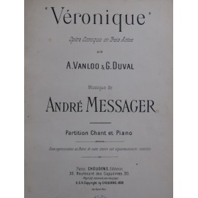 MESSAGER André Véronique...