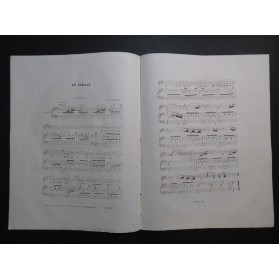 CLAPISSON Louis En Famille Chant Piano ca1840