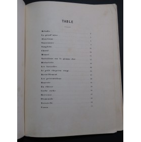 THOMÉ Francis Vingt Pièces Enfantines Piano ca1883