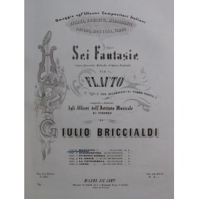 BRICCIALDI Giulio Rigoletto...