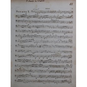 DUSSEK J. L. Trois Sonates...