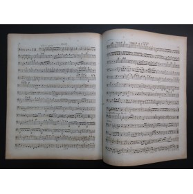 DUSSEK J. L. Trois Sonates op 24 Violoncelle ca1810