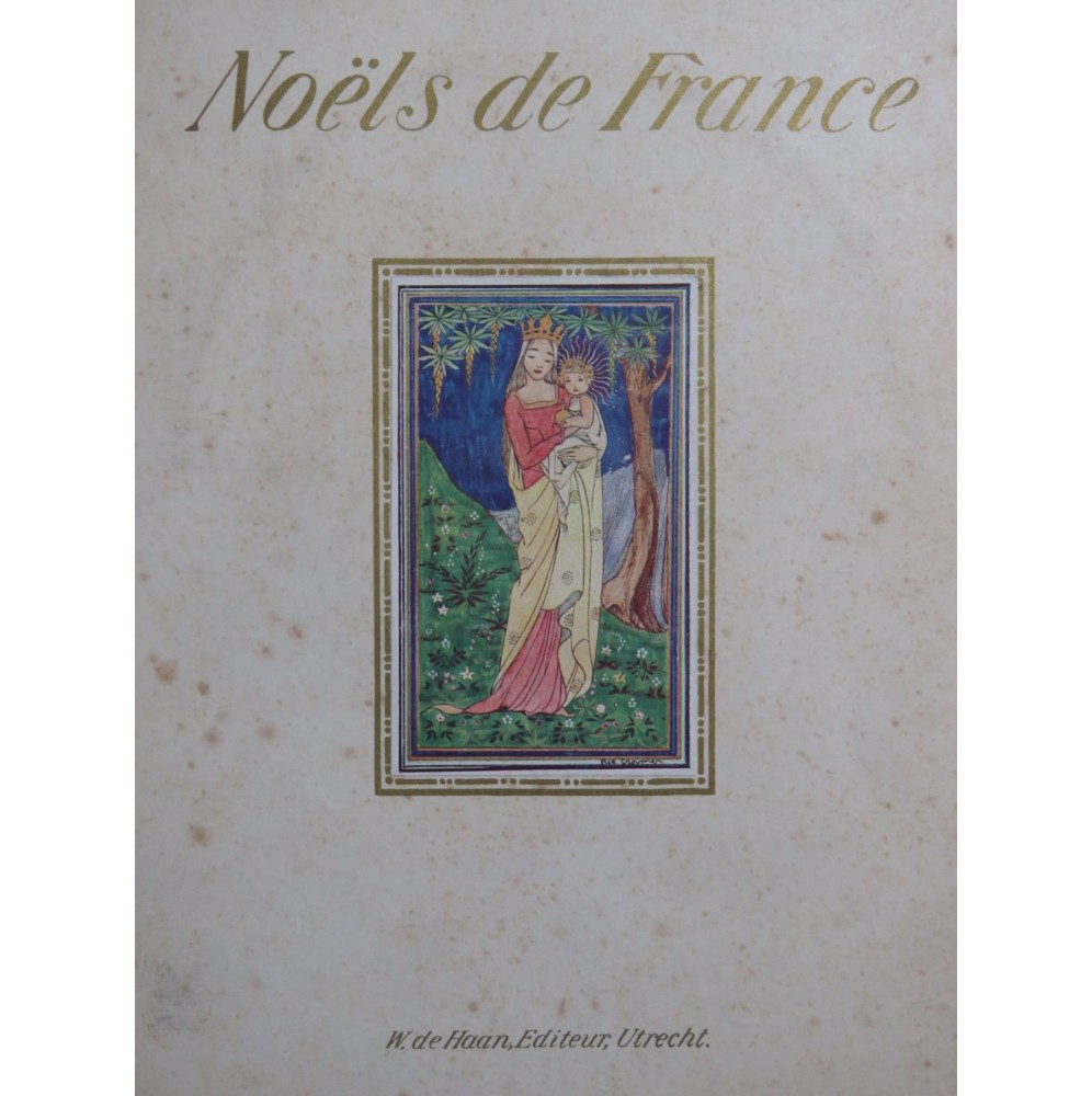 PIJPER Willem Noëls de France Chant Piano
