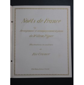 PIJPER Willem Noëls de France Chant Piano