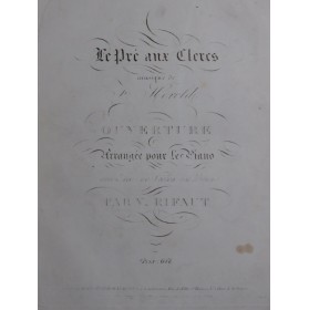 HEROLD Ferdinand Le Pré aux...