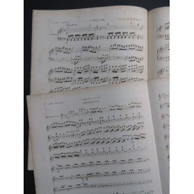 HEROLD Ferdinand Le Pré aux Clercs Ouverture Piano Violon ca1840