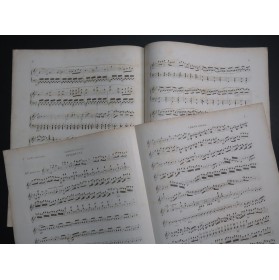 HEROLD Ferdinand Le Pré aux Clercs Ouverture Piano Violon ca1840