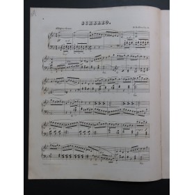 ROLLFUSS B. Scherzo op 24 Piano ca1870
