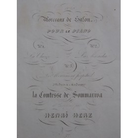 HERZ Henri La Mazourka op...