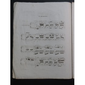 HERZ Henri La Mazourka op 91 Piano ca1837