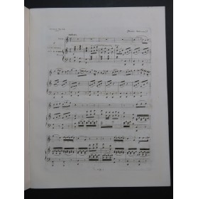 GUILLOU Joseph Fantaisie sur un Thème de Rossini op 24 Piano Flûte ca1840