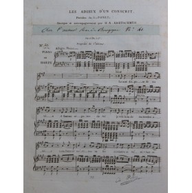 KRETSCHMER H. A. Les Adieux...