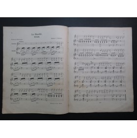 GOBBAERTS Louis La Charité Chant Piano ca1886