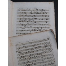 HAYDN Joseph Six Quatuors op 20 Violon Alto ca1803