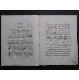 BARRAULT DE ST ANDRÉ Solitude Chant Piano 1838