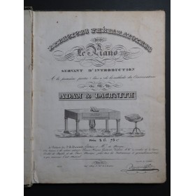 ADAM LACHNITH Méthode pour le Forté Piano ca1800