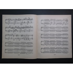 JUNKER W. Souvenir des Açores op 7 Piano 1899
