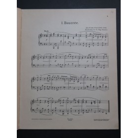 RIEMANN Hugo Rococo Pièces pour Piano 1899