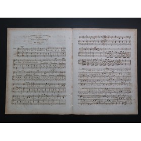MASI Amelia La Suissesse du Canton de Lucerne Chant Piano ca1840