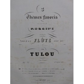 TULOU Jean-Louis Cavatine...