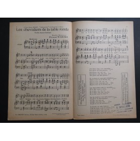 Les Chevaliers de la Table Ronde Fernand Warms Chant Piano 1938