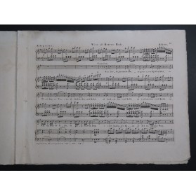 GLAESER Franz Örnens Rede No 4 Vise Chant Piano ca1840