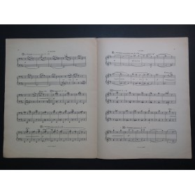 AUBERT Louis Sérénade Piano 4 mains 1930