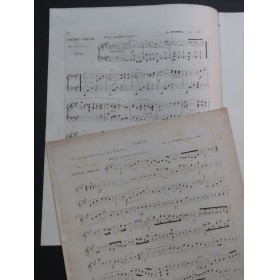 HUMMEL J. N. Grande Sonate op 104 Piano Violon ca1845