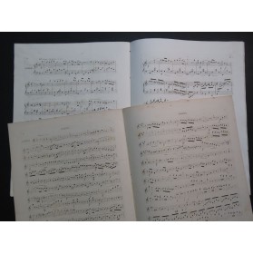 HUMMEL J. N. Grande Sonate op 104 Piano Violon ca1845