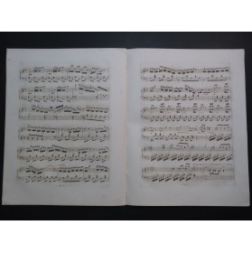 SCHUBERT Camille Fantaisie sur la Romance de la Folle op 22 Piano ca1840