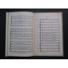 DAVID Samuel Les Génies de la Terre Dédicace Chant 1858