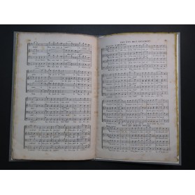 DAVID Samuel Les Génies de la Terre Dédicace Chant 1858