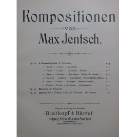 JENTSCH Max Barcarole op 44...