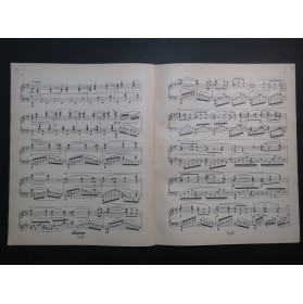 JENTSCH Max Barcarole op 44 Piano 1899