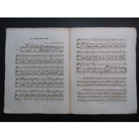 PUGET Loïsa La Fleur du Ciel Chant Piano 1842