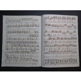 STEIBELT Daniel Rondo en Mi bémol Manuscrit Piano XIXe