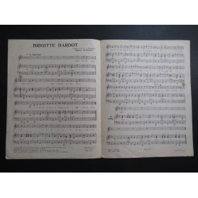 Brigitte Bardot Miguel Gustavo Chant Piano 1959