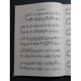 OFFENBACH Jacques La Fille du Tambour Major Opéra Piano Chant ca1890