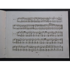 EBERS C. F. Neun Galopp-Walzer Piano ca1830