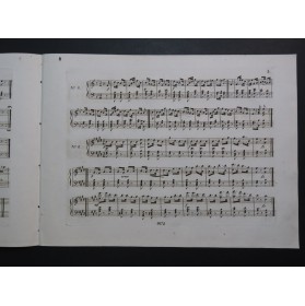 EBERS C. F. Neun Galopp-Walzer Piano ca1830