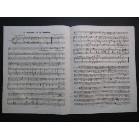 PUGET Loïsa Le Chasseur et la laitière Chant Piano 1838