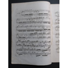 RHEIN L. Fantaisie Pêcheur de la Lampe Merveilleuse op 12 Piano ca1830