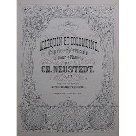 NEUSTEDT Charles Arlequin...