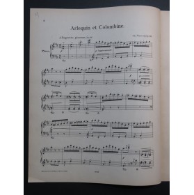 NEUSTEDT Charles Arlequin et Colombine op 171 Piano ca1884