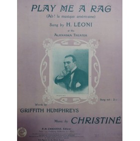 CHRISTINÉ Henri Play Me A...